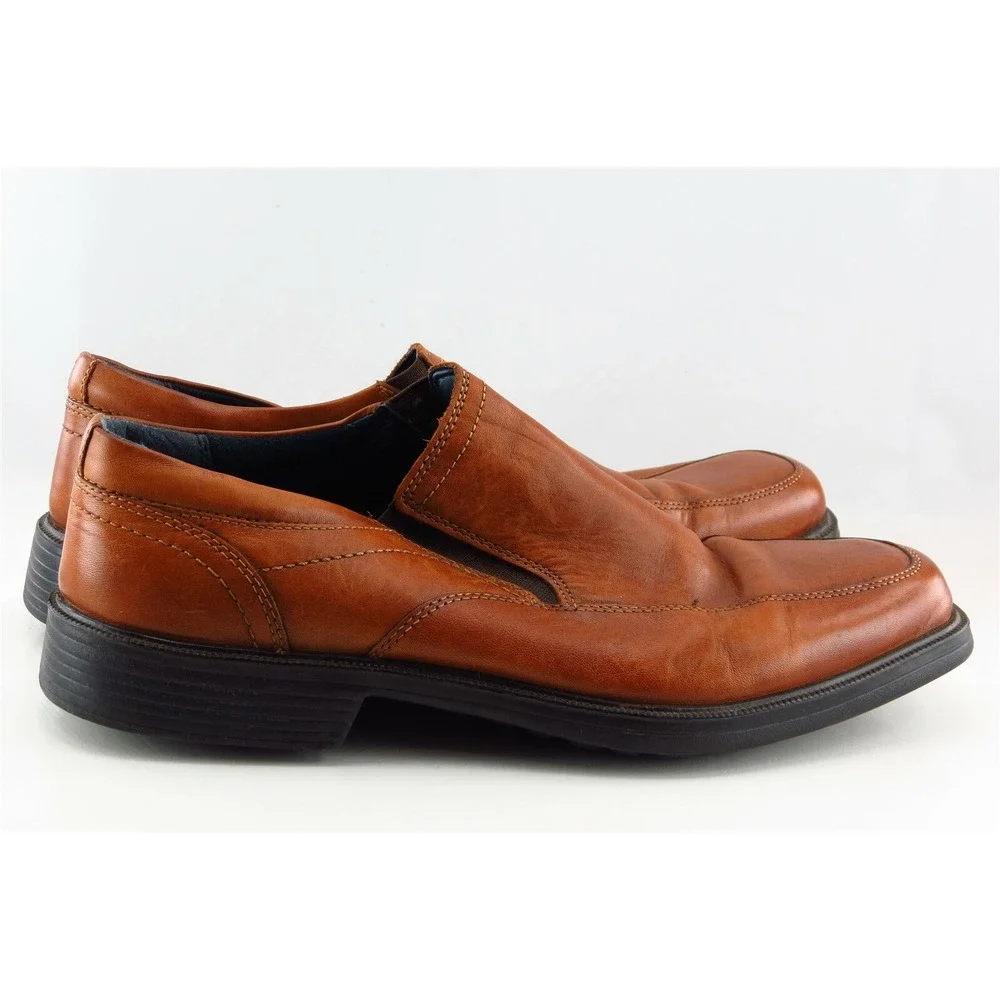Nunn Bush Loafer Brown Leather Men Shoes‎ Size 8 M